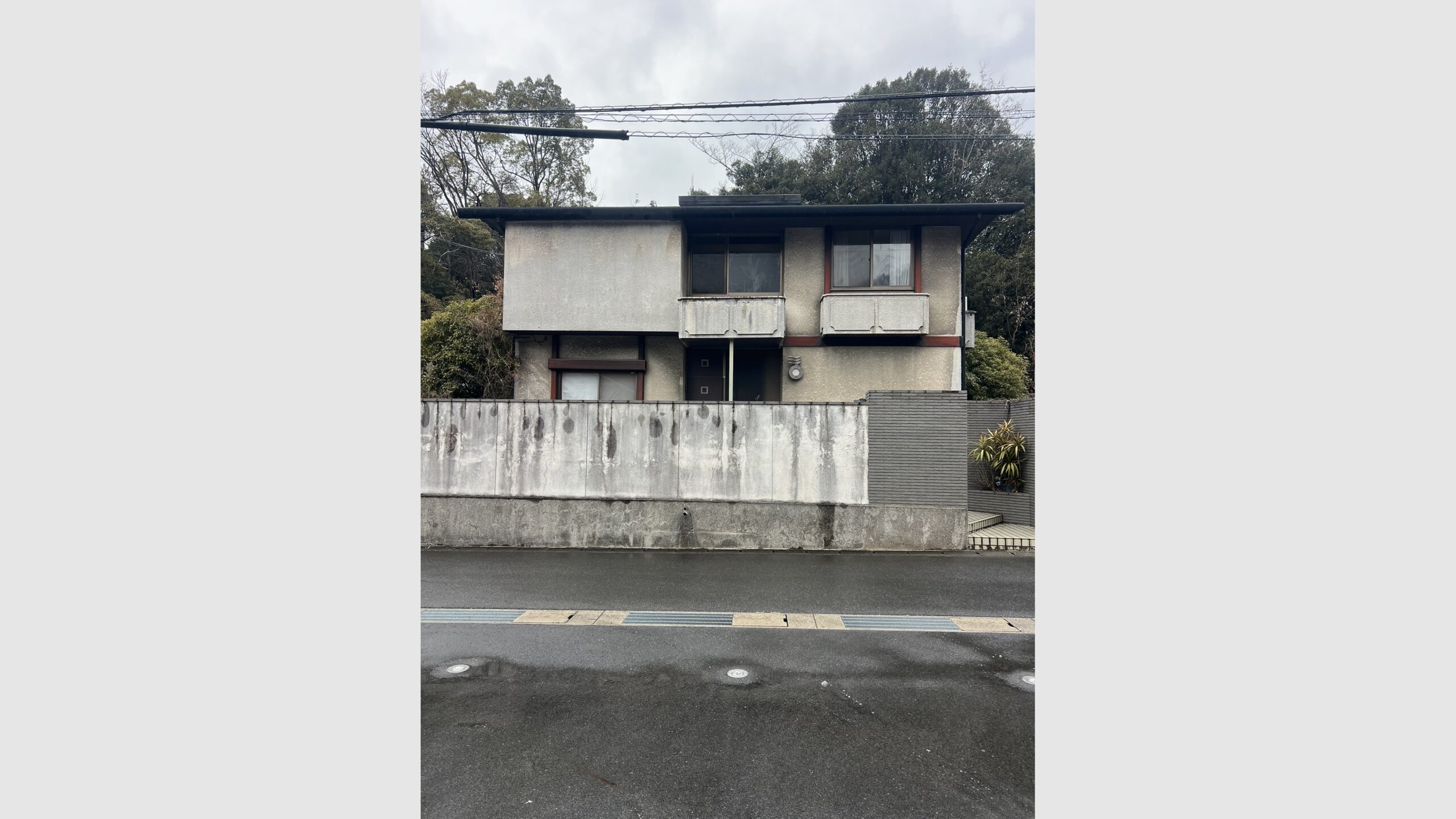 モルタル外壁の塗装工事